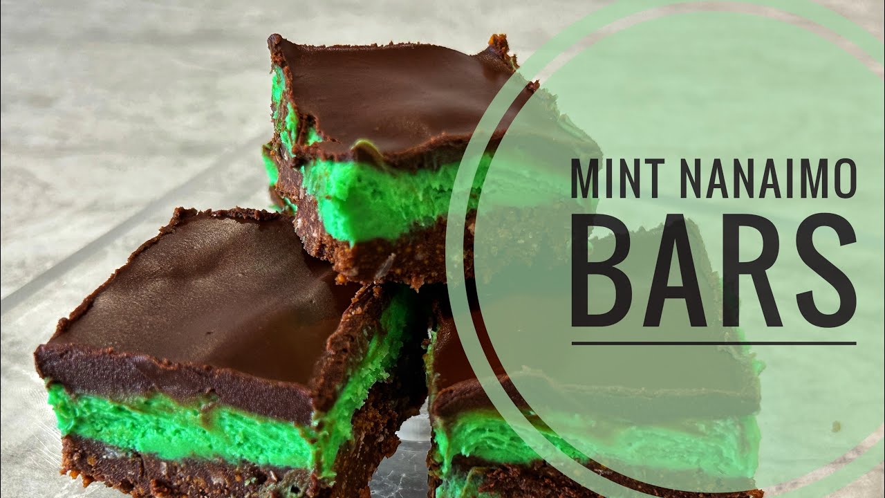 Mint Nanaimo Bars