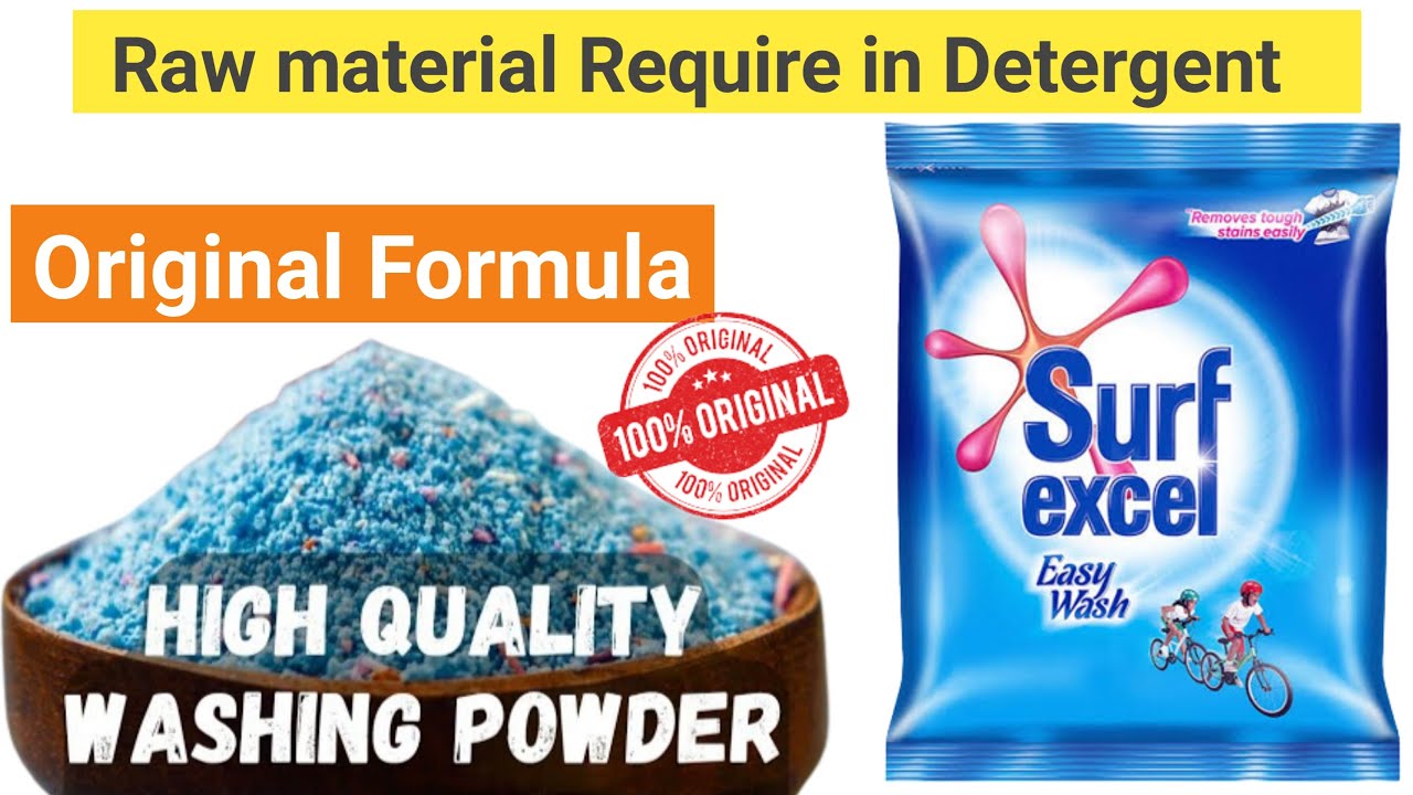 How to Make Detergent powder || detergent powder making process||Detergent powder making business