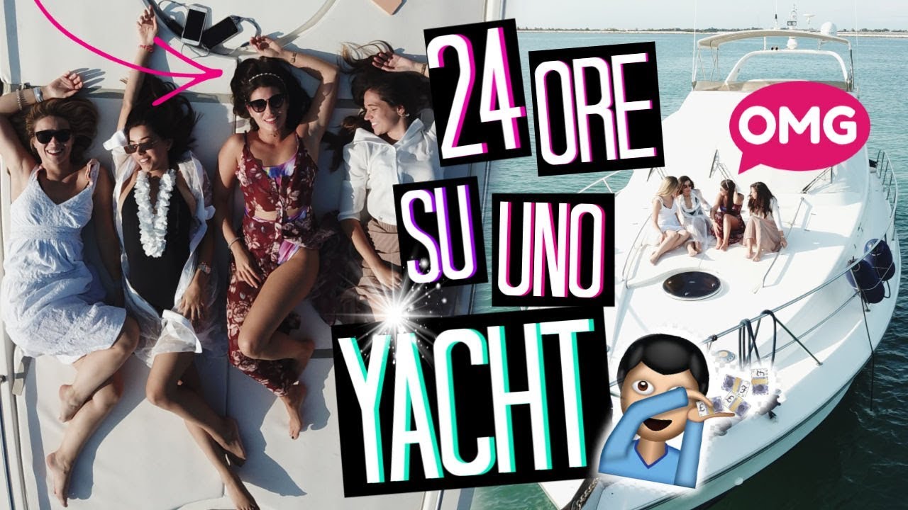 HO PASSATO 24 ORE SU UNO YACHT INCREDIBILE! 😱| Adriana Spink