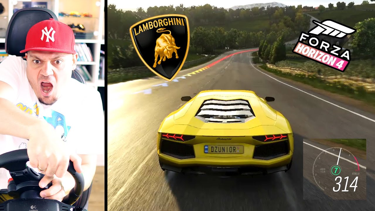 PONAD 300 KM/H MOIM LAMBO! *mokre paluszki* 🚗 Forza Horizon 4