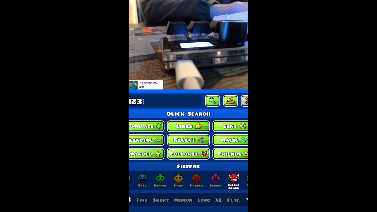 GEOMETRY DASH STUFF! #shorts #gd #geometrydash