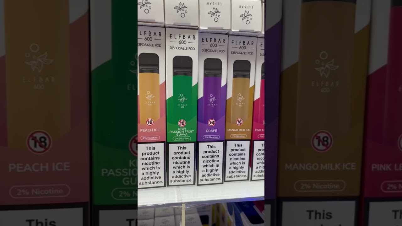 Elfbar 600 puff flavours