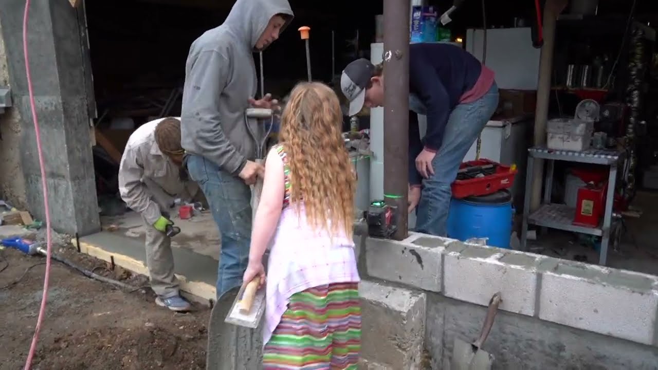 More Progress! Dairy Barn to House Conversion.