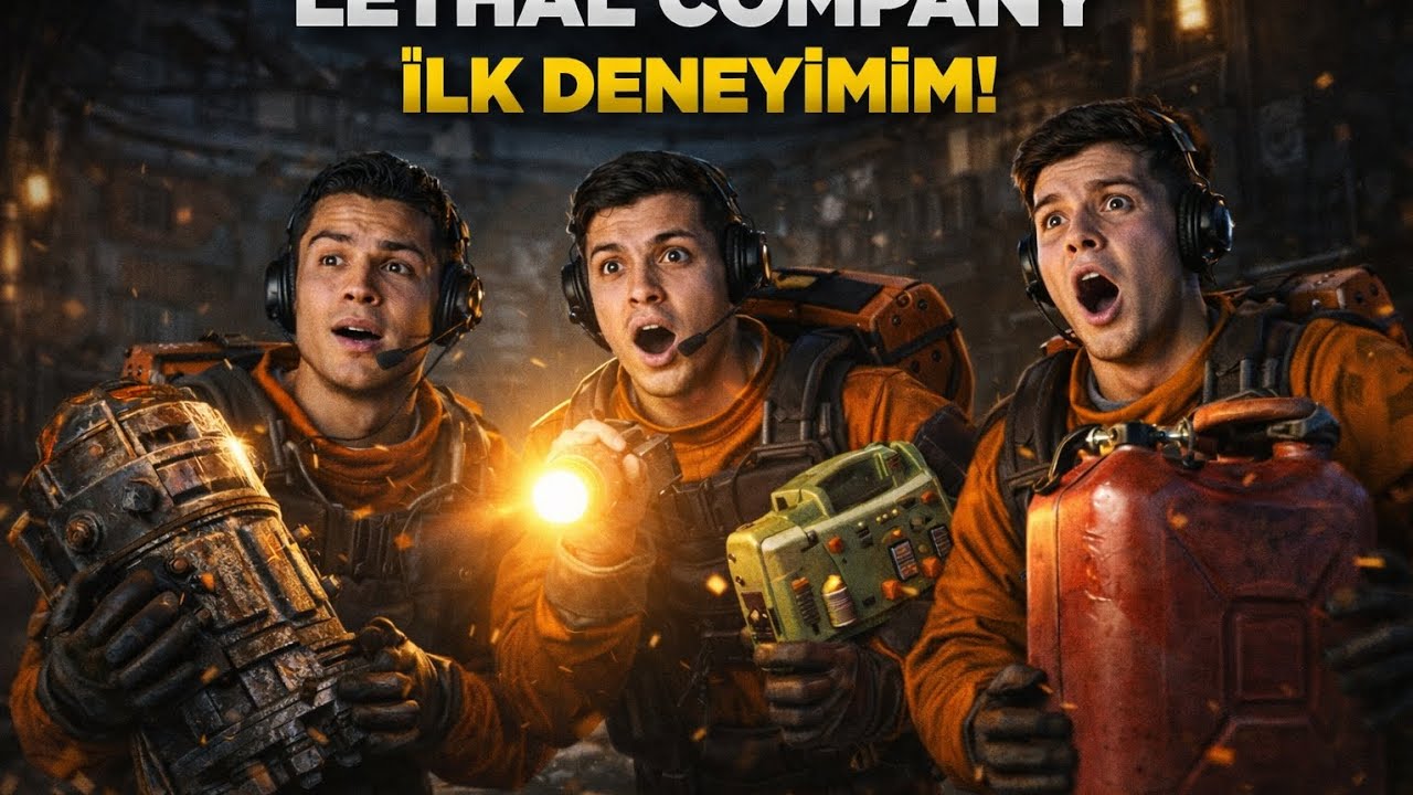 Lethal company: arkadaşlarımla ilk deneyimim!😱❤️