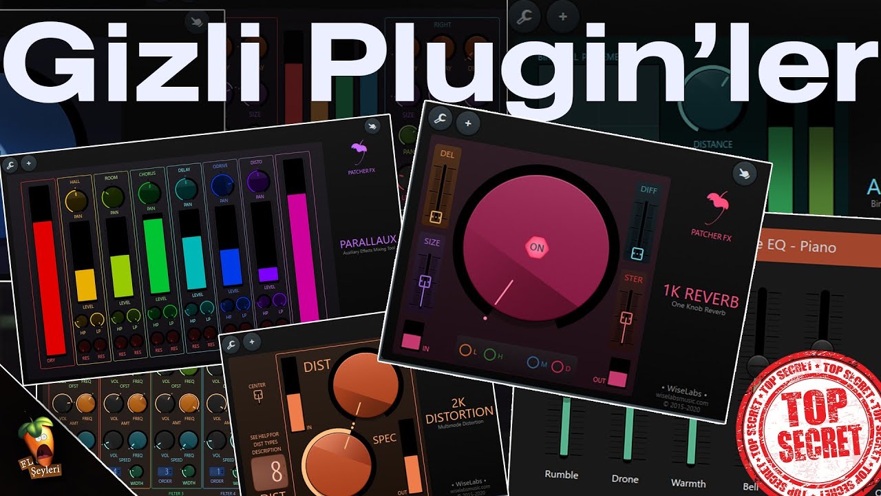 FL Studio'nun GİZLİ Plugin'lerini Denedim (AŞIRI İYİ ŞEYLER VAR)