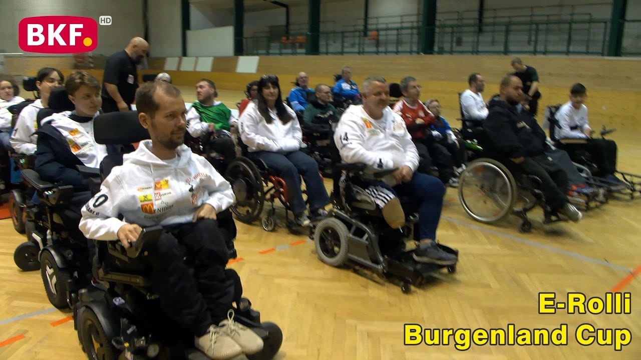 4. 10. 2025 - 3. ÖZIV Burgenland Cup im E-Rolli Fußball - BKF TV