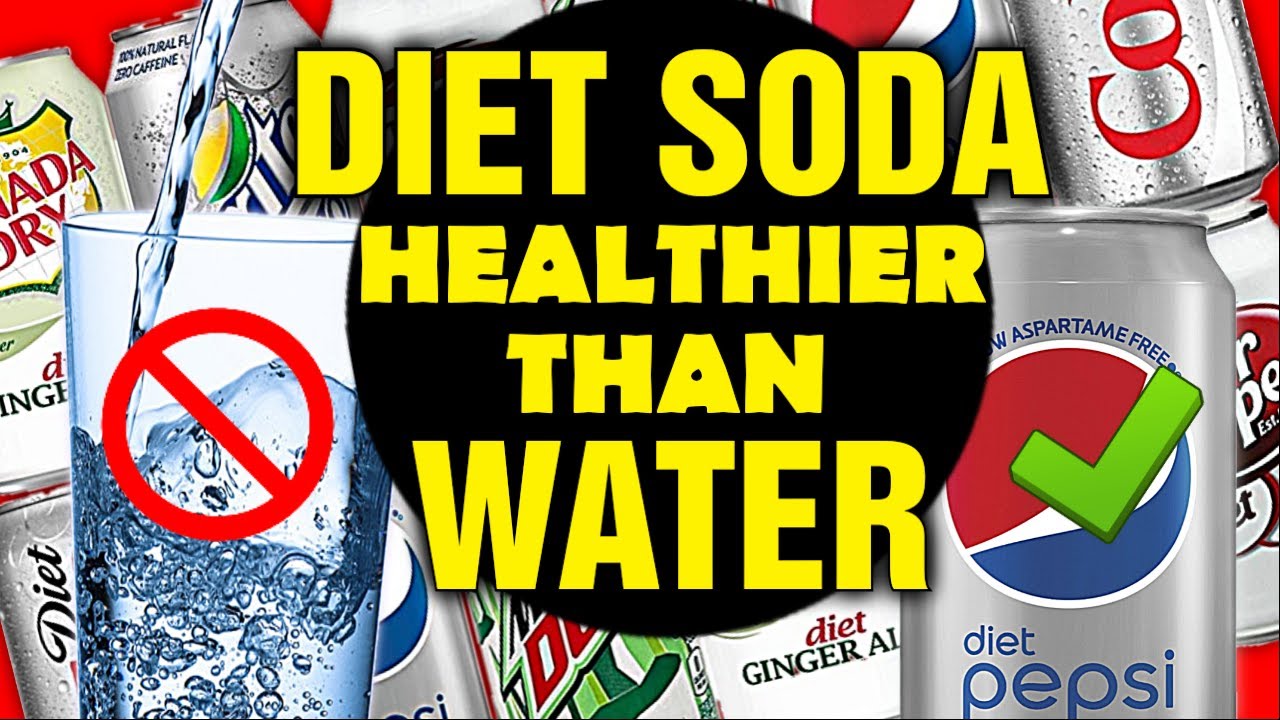Diet Soda IS HEALTHIER Than Water - NOT CLICKBAIT