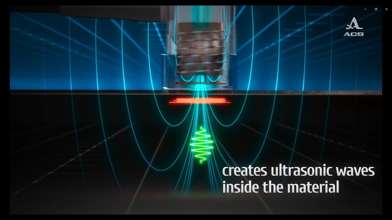 A1270 EMAT - couplant-free ultrasonic thickness gauge for strongly corroded and hot surfaces