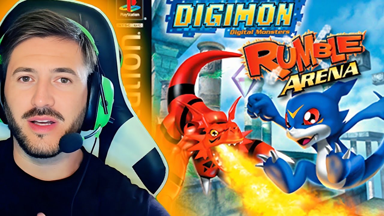 DIGIMON RUMBLE ARENA em 2024.(PS1)