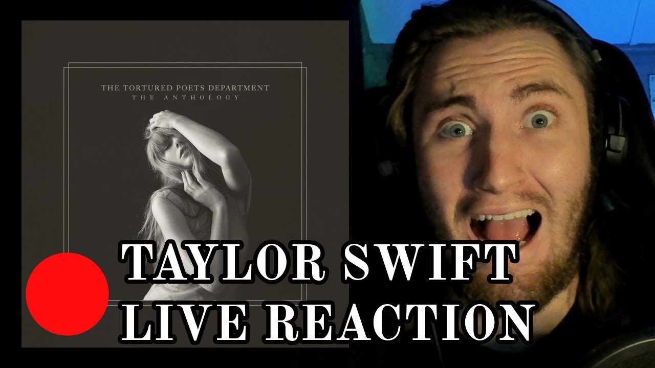 Reacting to Taylor Swift's THE TORTURED POETS DEPARTMENT: THE ANTHOLOGY