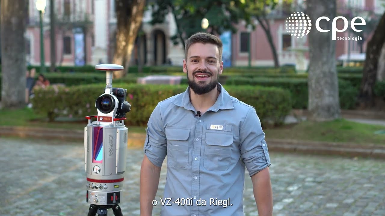 Conhe&ccedil;a o Laser Scanner Fixo - VZ400i