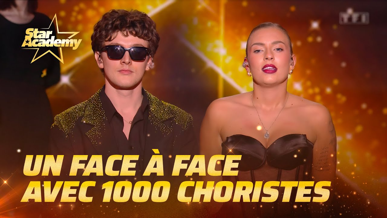 Près de 1000 choristes pour le face à face de Bastiaan et Léa  | Prime 6 | Star Academy 2025