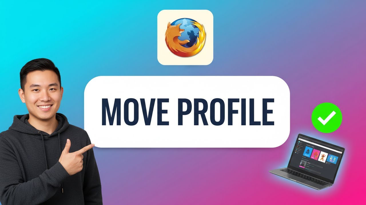 How to MOVE Firefox Profile (Step by Step)