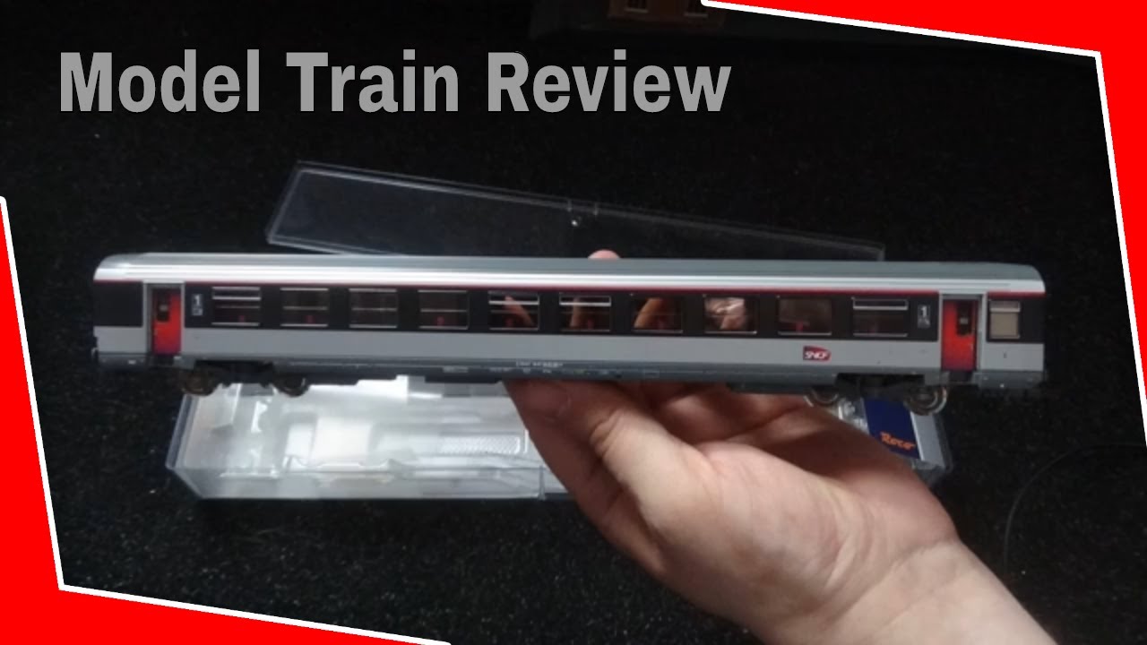 Roco 74542 | SNCF 1kl Corail Carmillon 50 47 10-82 387-5 | Passenger Car | HO Scale | Review | HD