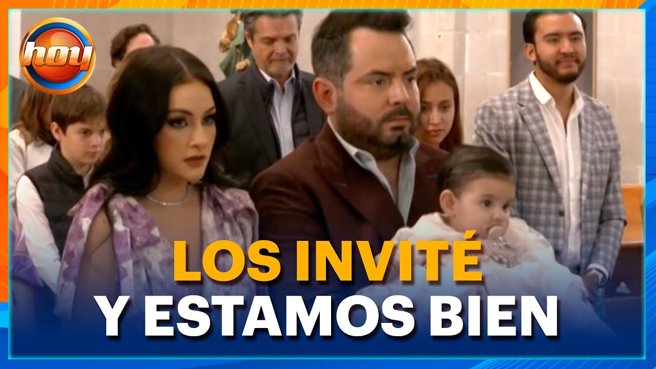 José Eduardo explica la ausencia de los Derbez en el bautizo de su hija Tessa | Programa Hoy