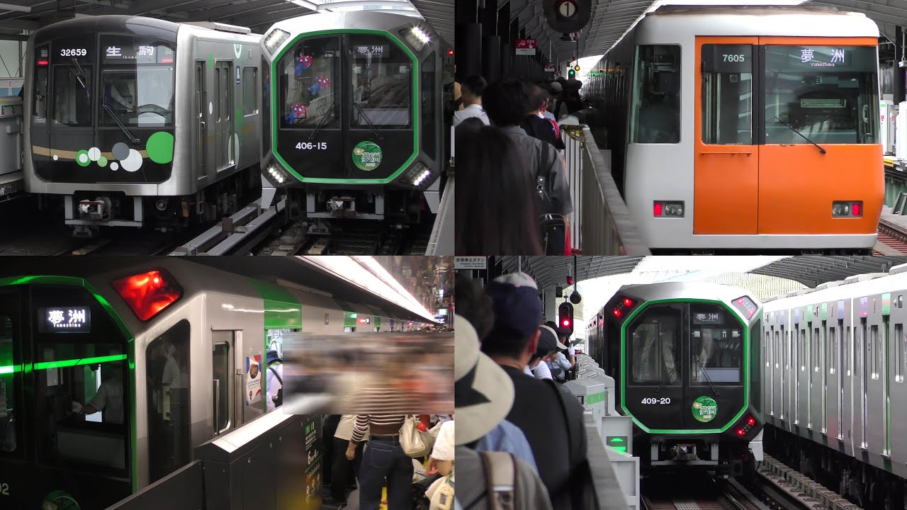 大阪メトロ中央線　万博ラッシュを眺める