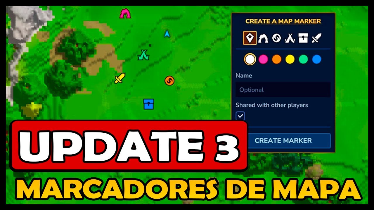 ATUALIZAÇÃO 3 HYTALE! MARCADORES DE MAPA ADICIONADOS! ISSO É MUITO BOM!