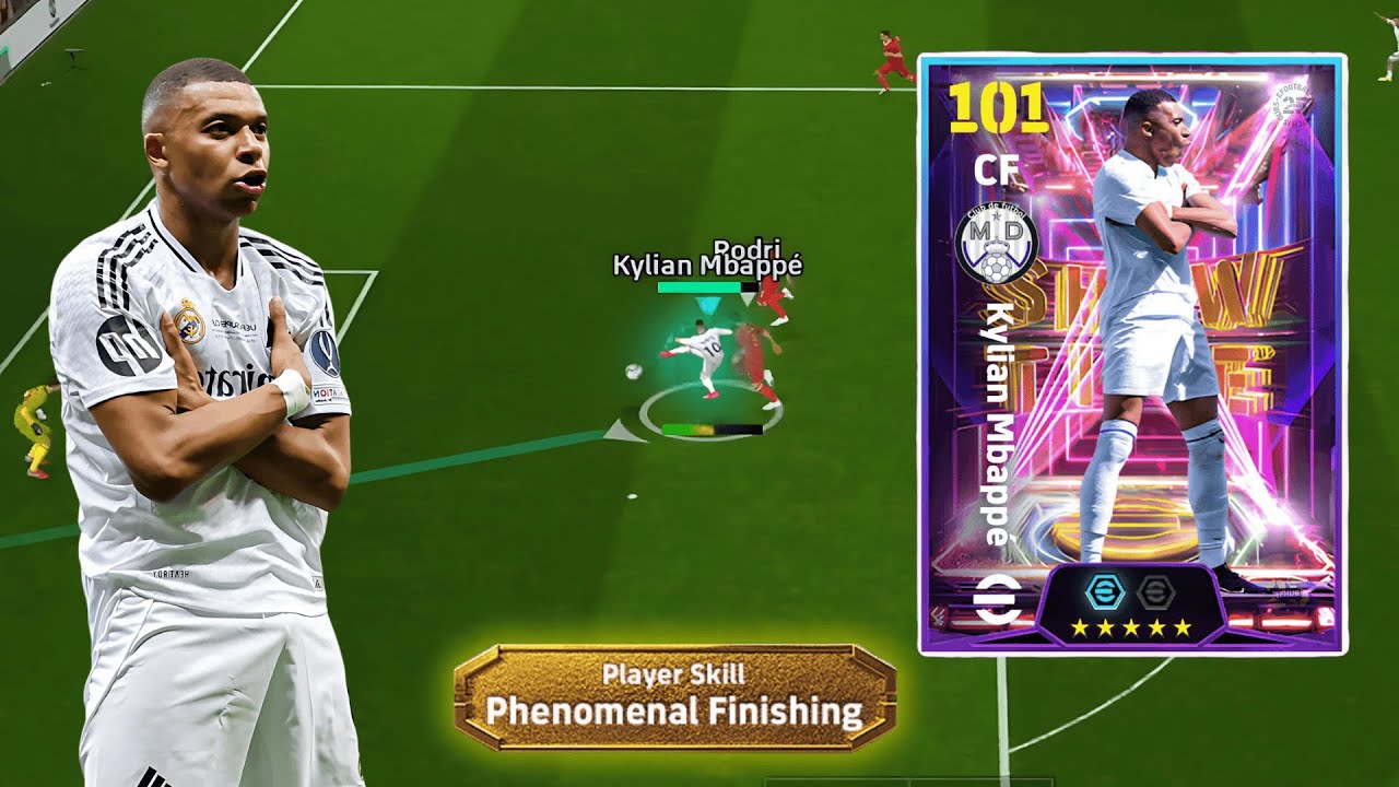 eFootball 2025• ĐÁNH GIÁ MBAPPE: SIÊU PHẨM SHOWTIME TRONG MÀU ÁO REAL | ĐÁ THẾ NÀY AI MÀ ĐỠ ĐƯỢC