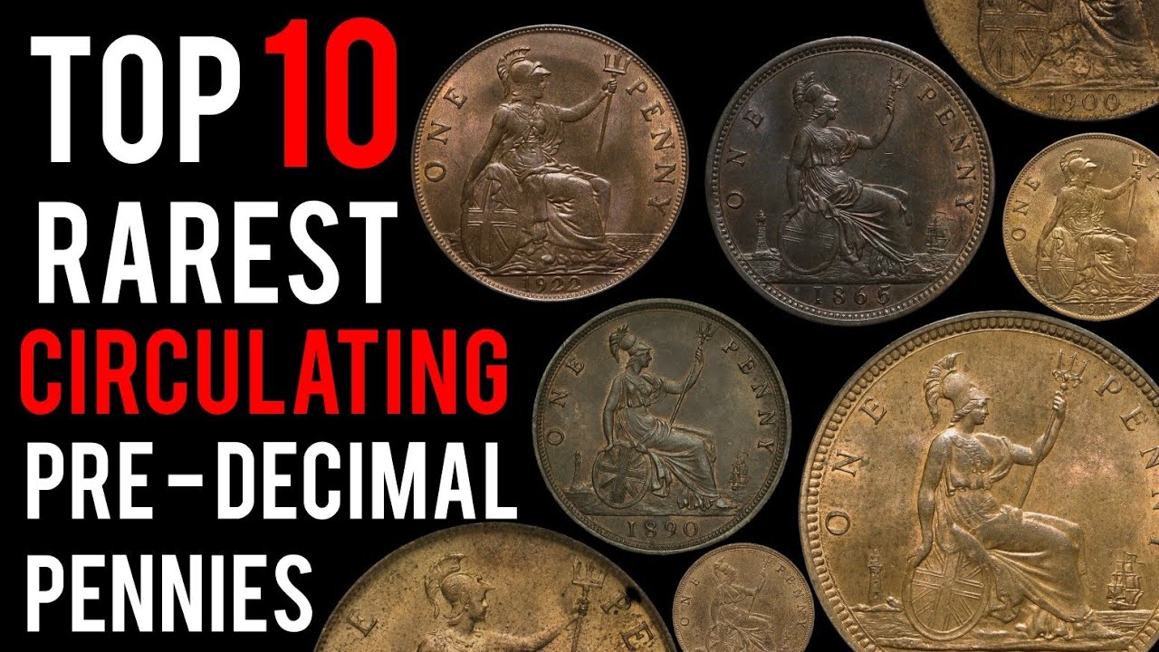 Top 10 Rarest Circulating Pre-Decimal Pennies