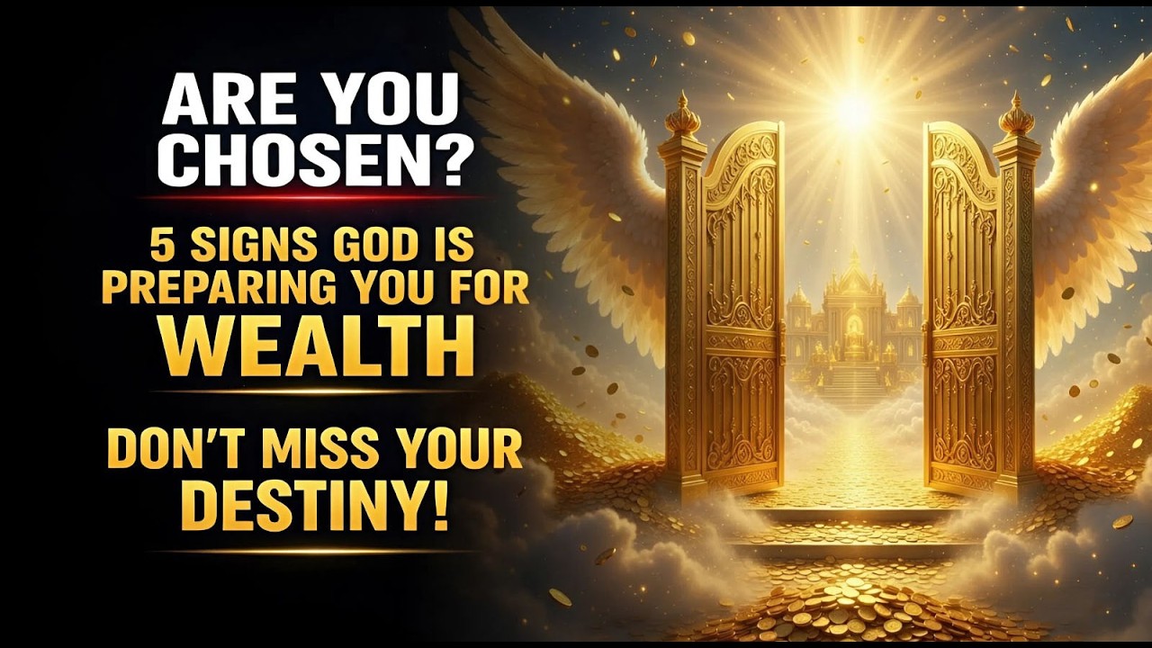 Are You Chosen? 5 Signs God Is Preparing You for Great Wealth