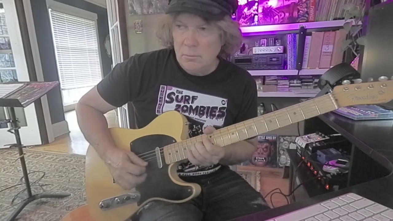 Lindy Fralin Tele Pickups in a Roadworn tele