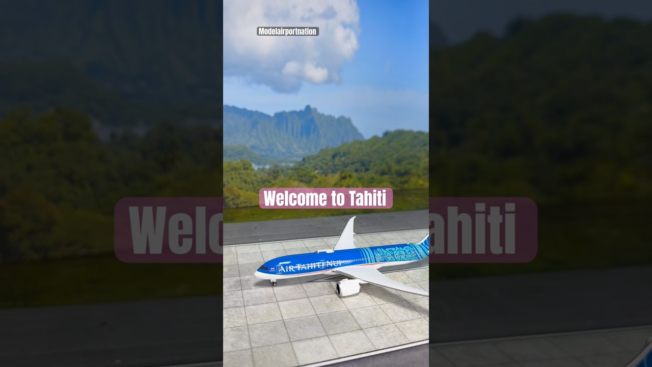 Welcome to Paradise 🏝️✈️ #aviation #pilot #airport #fyp