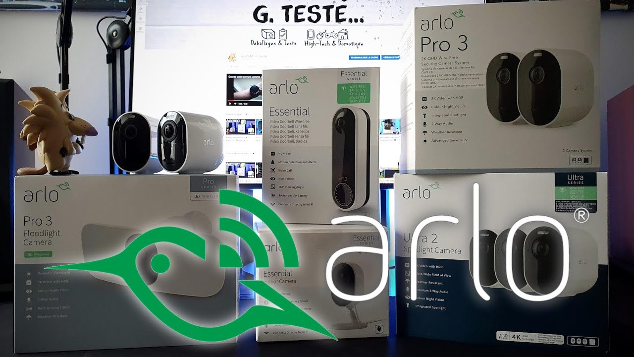 Mon retour d'expérience sur Arlo 📹🏠Arlo Ultra 2 et Arlo Doorbell Wirefree