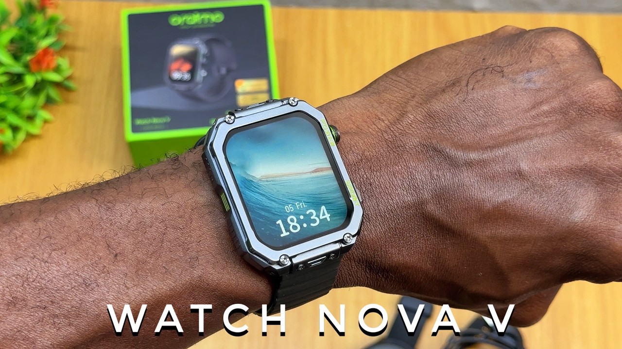 Распаковка и первые впечатления от Oraimo Watch NOVA V!! 🔥🔥🔥🔥