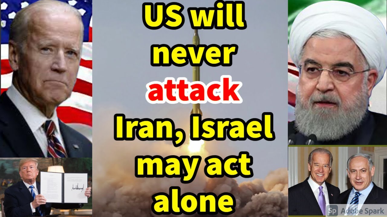 IRAN vs ISRAEL. Minister says US will never attack Iran nuclear facilities; Israel may act alone.