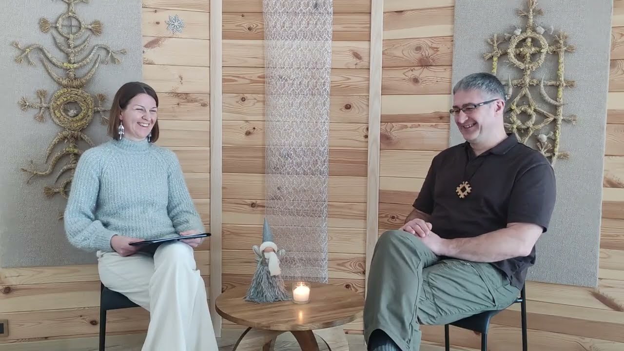 2023. gads. Intervija pie Audra Staskeviciene Perkūnijos Erdvė lietuviešu pirts skolā.