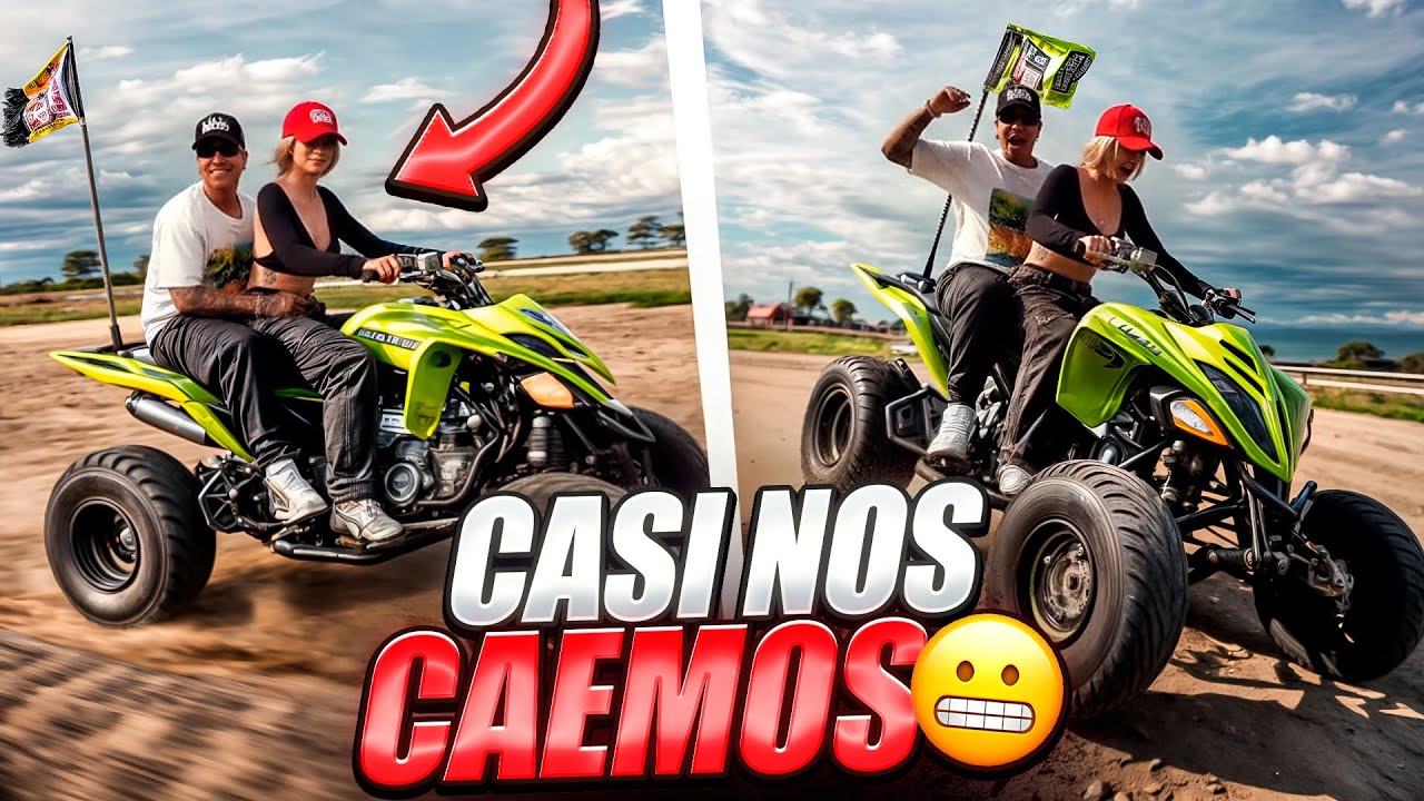 LE ENSE&Ntilde;O A MANEJAR CUATRIMOTO A MARIA JULISSA *CASI NOS CAEMOS * 😬| MR STIVEN