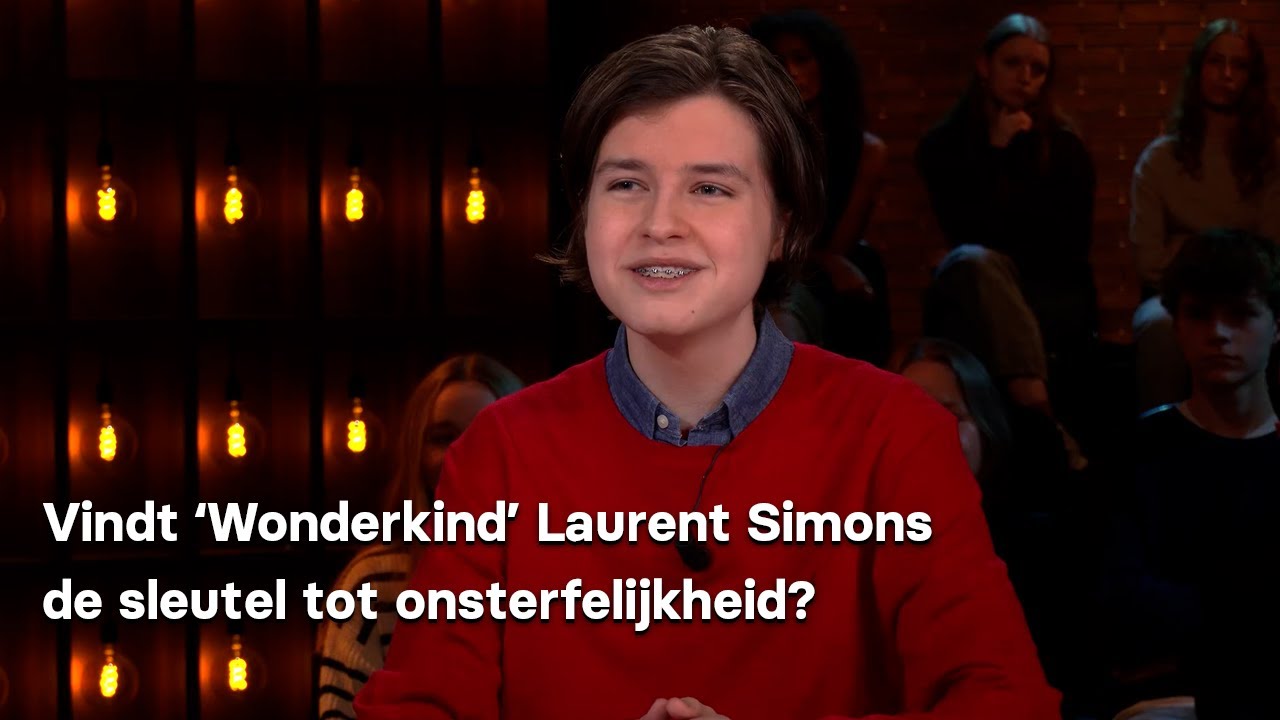 Hoe wonderkind Laurent Simons de mens onsterfelijk wil maken | RTL Tonight