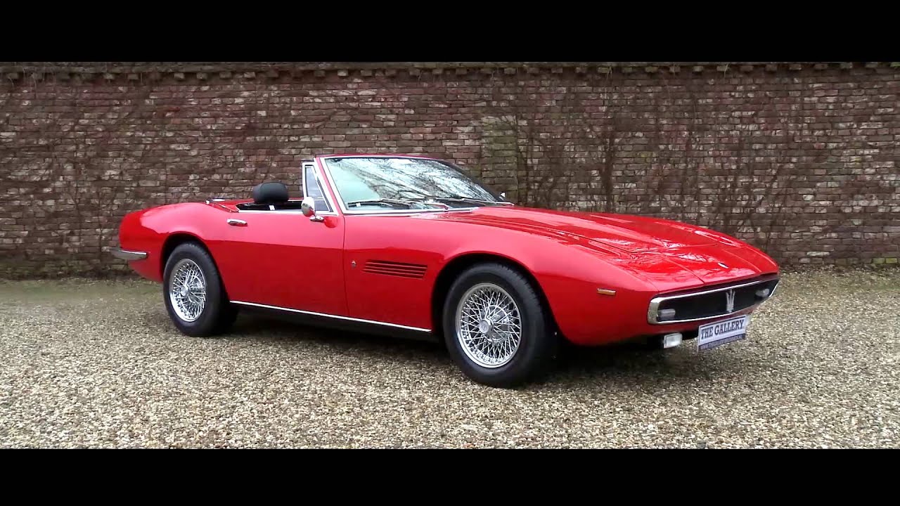 MASERATI GHIBLI SPIDER - 1969 | GALLERY AALDERING TV