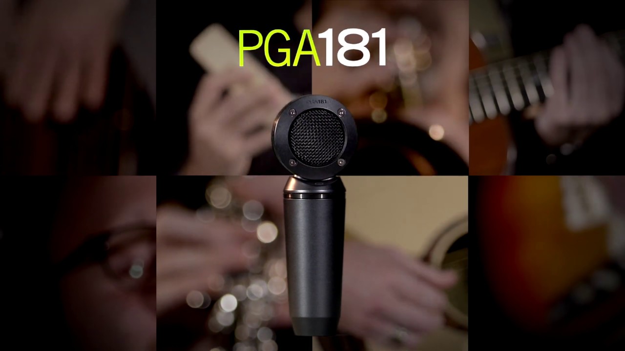 Le micro SHURE PGA181 : Un micro unique pour vos inspirations (vidéo Algam Webstore)