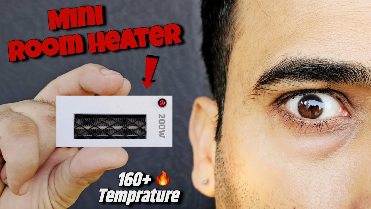 सिर्फ ₹80 में जुगाड़ से बनाया Mini Room Heater || Room Heater Kaise Banaye