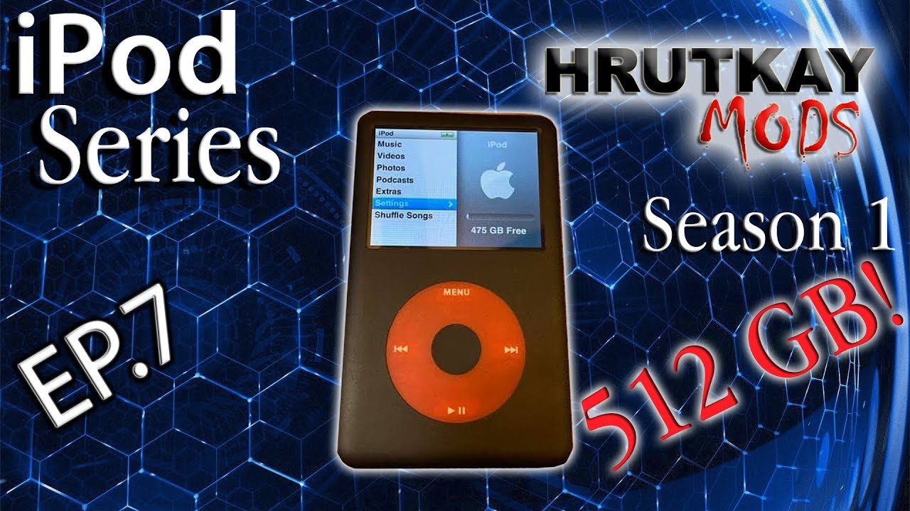 Building a 512GB SD Flash U2 iPod Classic! – iPod Series S.1 EP.7