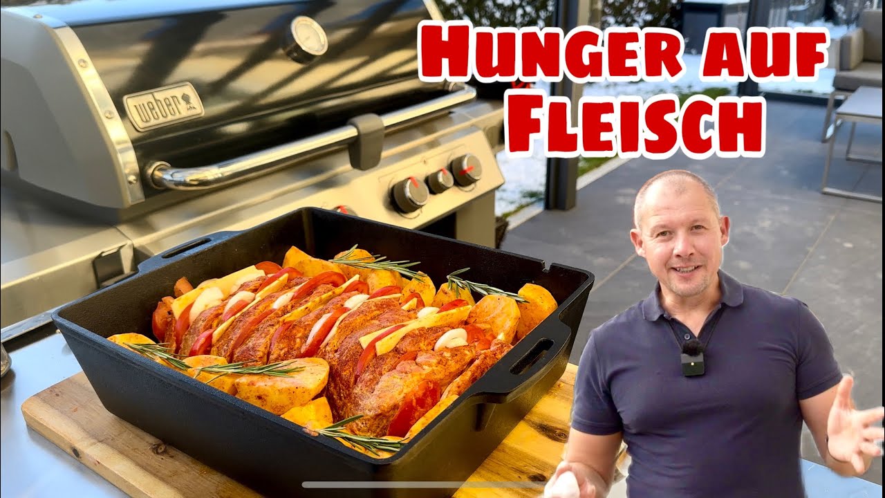 Fleisch & Kartoffeln im Dutch Oven – Einfaches Rezept mit der Petromax K12!