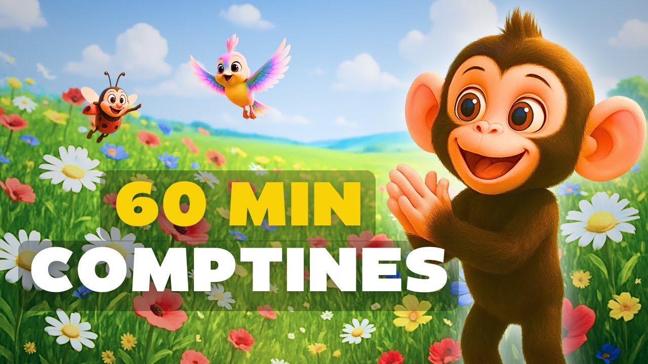 1H de Comptines pour Enfants &ndash; Compilation Anim&eacute;e | Ouistiti Chansons Fran&ccedil;aises