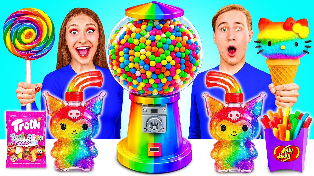 Rainbov Hrana Izazov | Smešne Situacije sa Hranom
