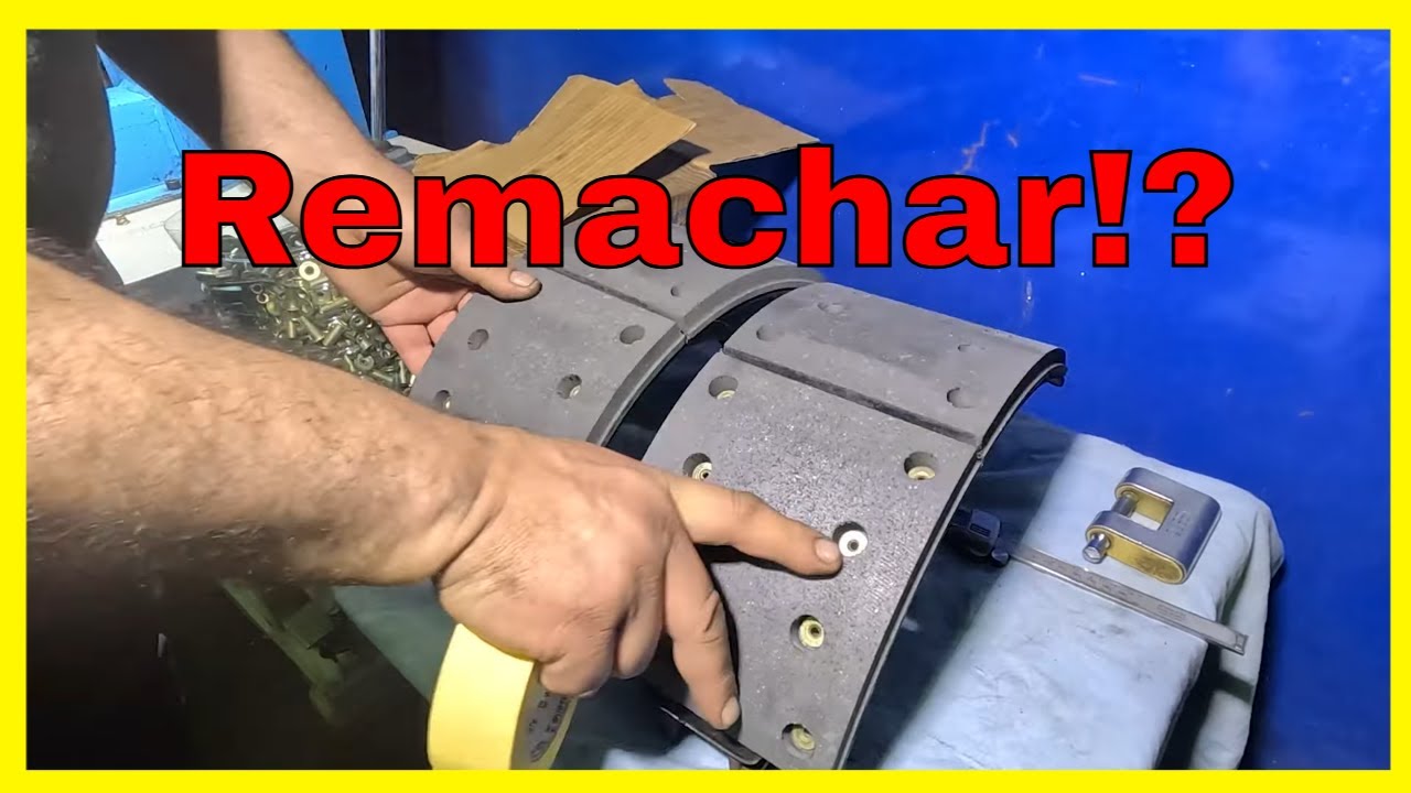 SIN Frenos?! Remachar Cintas de Freno DE ómnibus y  CAMION
