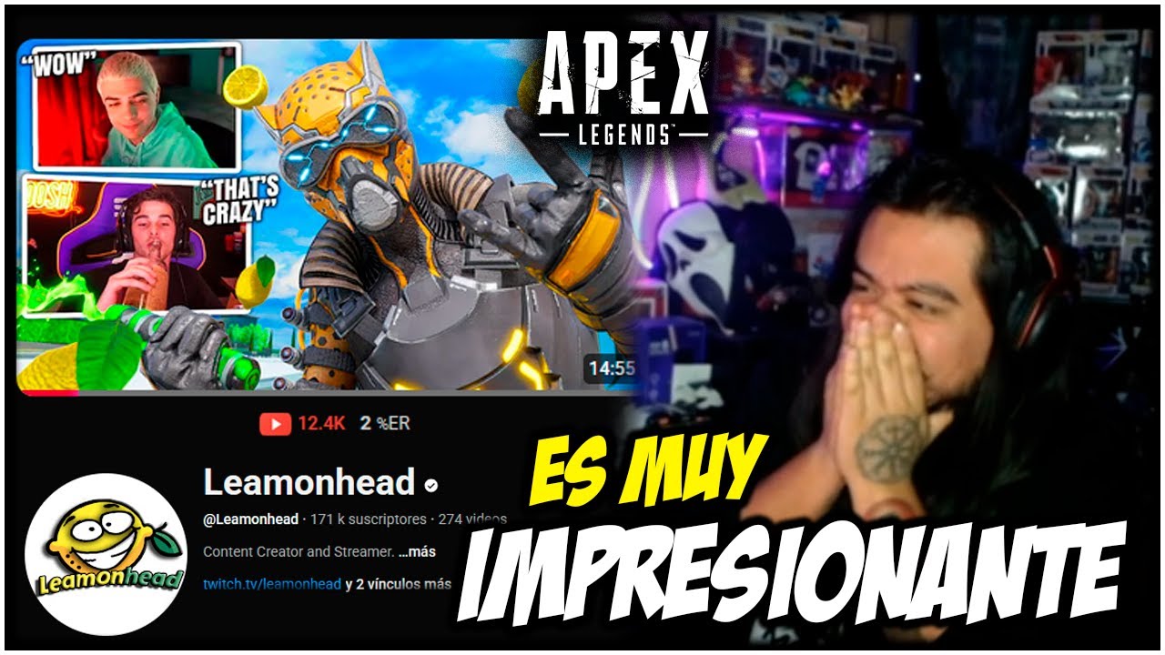 Streamers reaccionan a LEAMONDHEAD *REACCION*