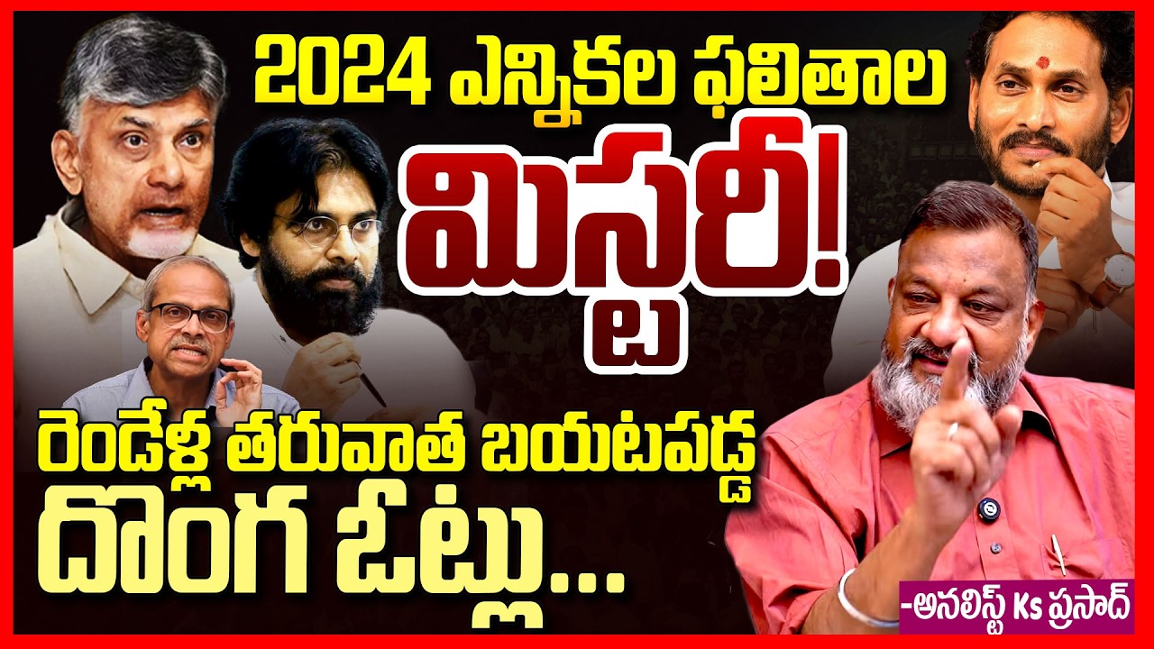Ks Prasad Reacts On Parakala Prabhakar Sensation Report on 2024 AP Election Result || Telugu Rajyam