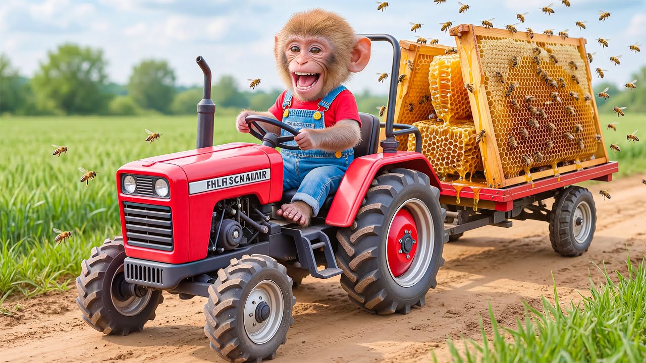 🔥🐒 Monkey NaNa’s Bee Farm Discovery Turns WILD! His Smart Honey Harvest Plan Shocks Everyone 🍯🚨💥