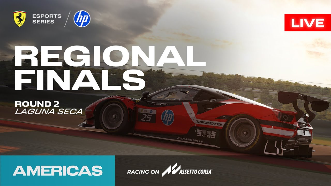 Ferrari HP Esports Series 2025 - Americas Regional Finals 2 @ Laguna Seca - Assetto Corsa