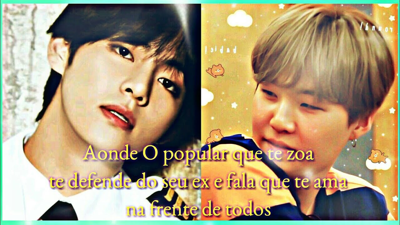 {Imagine Taegi} Aonde o popular que te zoa te protege do seu ex e diz que te ama na frente de todos