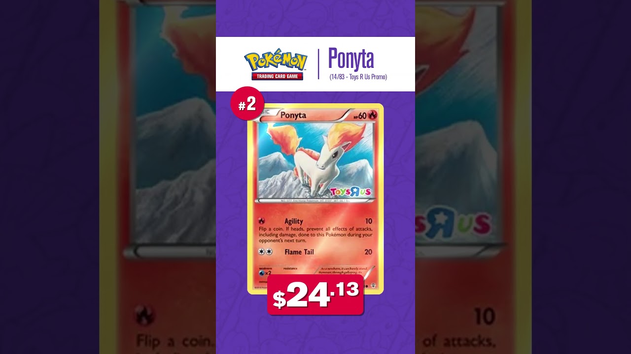 TOP 5 Cartas de PONYTA 🔥 