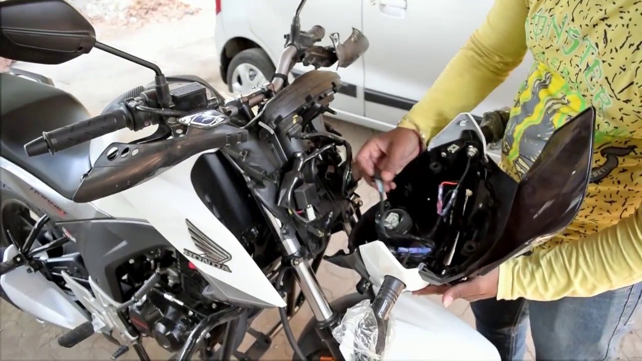 Honda Hornet 160R | Fog Lamp MOD | LED Lights | Light changed !!