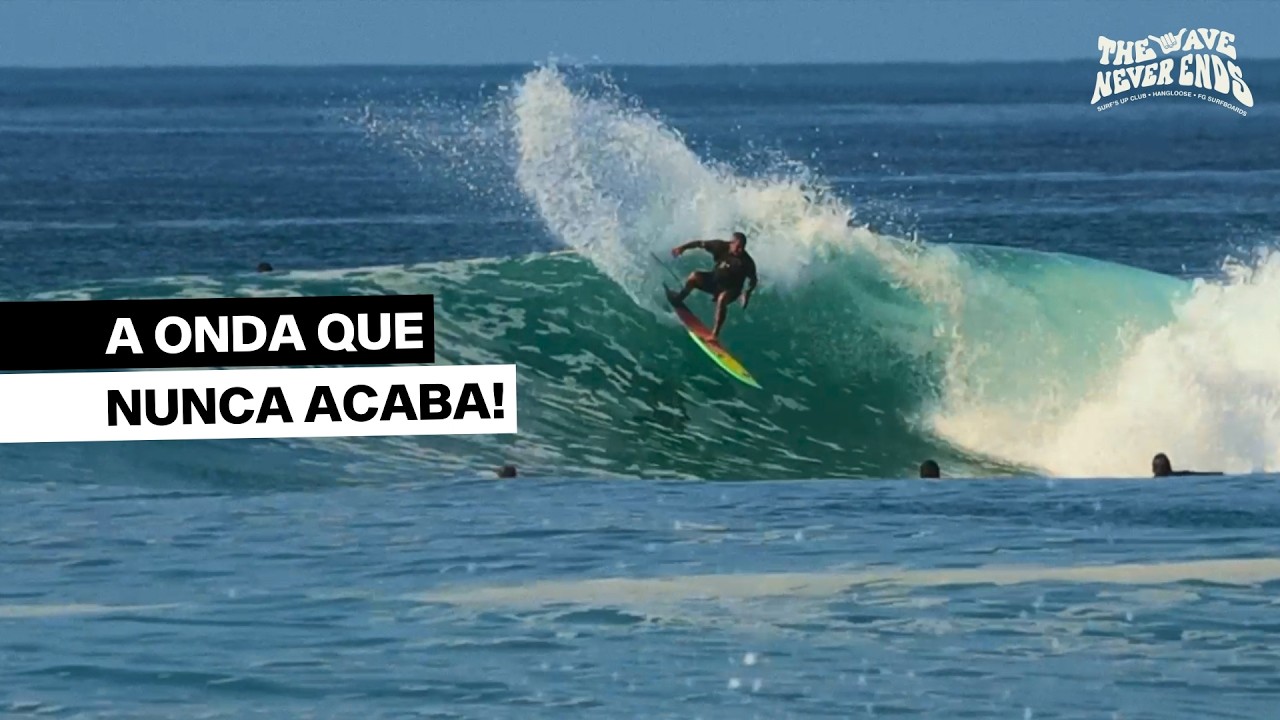 A onda que nunca acaba... | Fábio Gouveia conta sua experiência