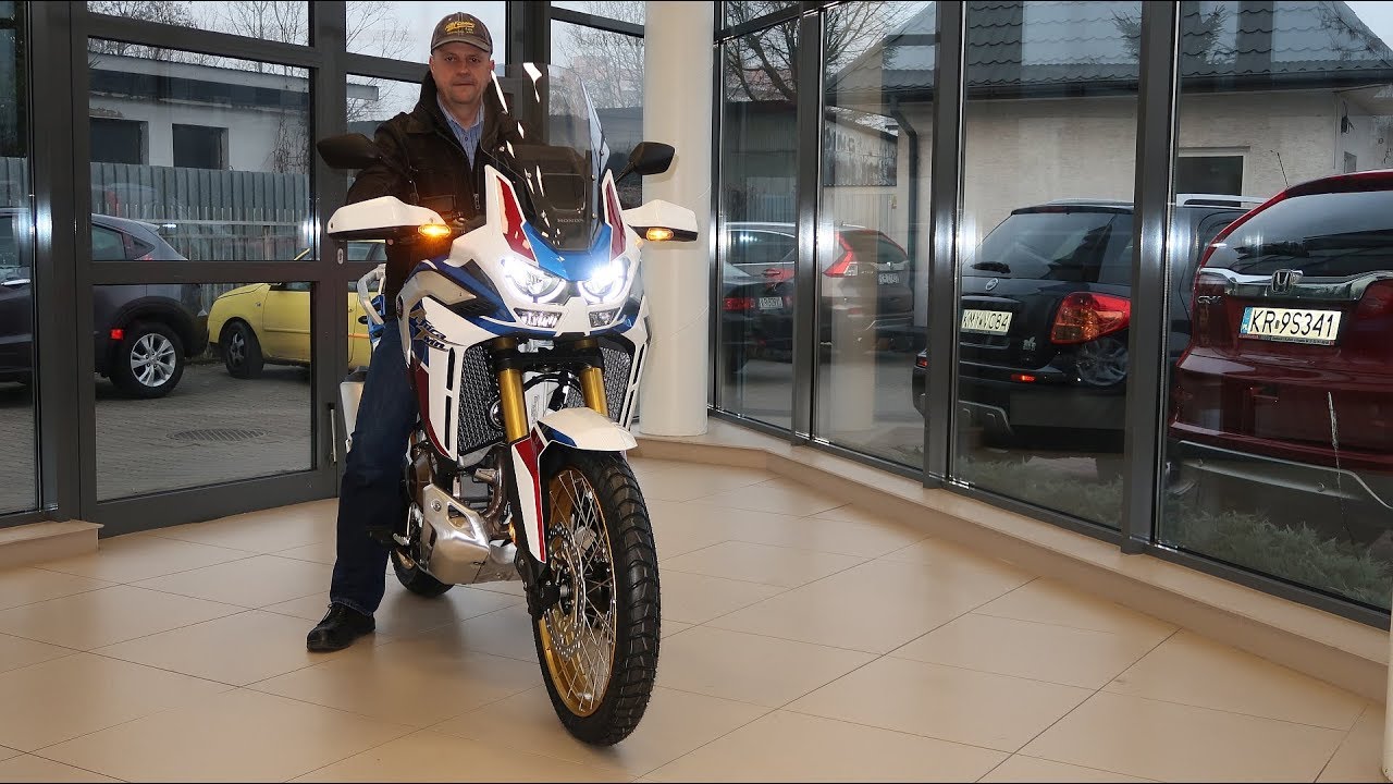 Honda CRF1100L Africa Twin Adventure Sports 2020 - przymiarka