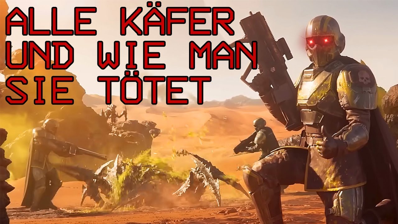 Alle KÄFER und wie man sie TÖTET in HELLDIVERS 2